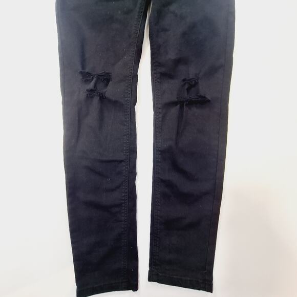 Superdown Gia Denim Overalls in Black Small - Picture 3 of 14